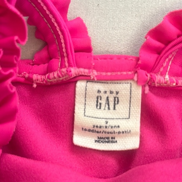 GAP Toddler Swimsuit with Ruffles - Picture 2 of 3